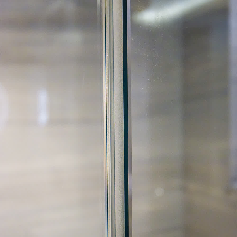 self adhesive minimalistic shower door seal