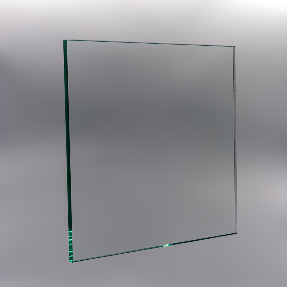 clear glass sample